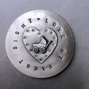 Pewter Love at First Sight Mirror